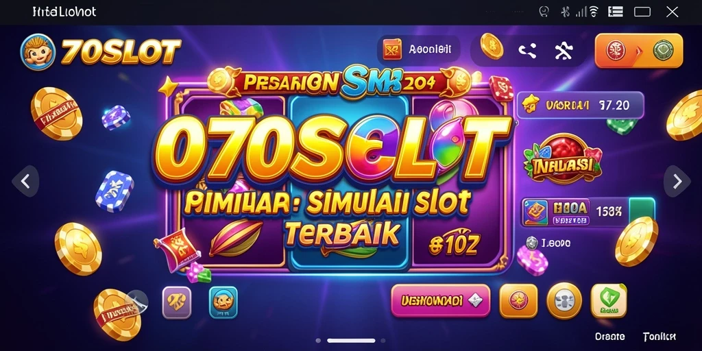 Screenshot gameplay yang menarik dari 070SLOT menampilkan berbagai mesin slot.