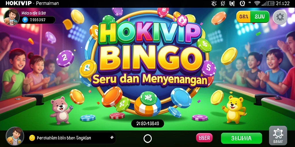 Tampilan gameplay HOKIVIP yang seru dan mengasyikkan.