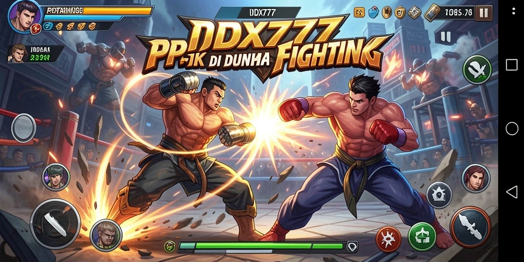 Screenshot IDX777 menampilkan aksi pertarungan yang seru dan grafis memukau.