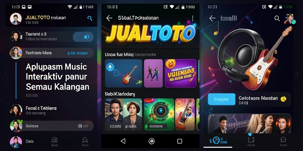 Tangkapan layar permainan <strong>JUALTOTO</strong> menunjukkan gameplay musik interaktif yang menyenangkan.