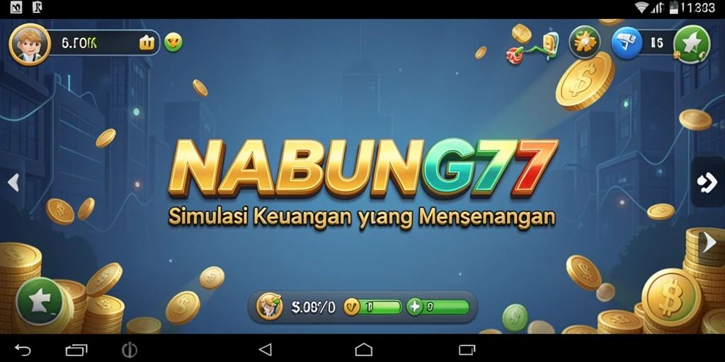 Tampilan gameplay NABUNG77 yang menarik dan interaktif.