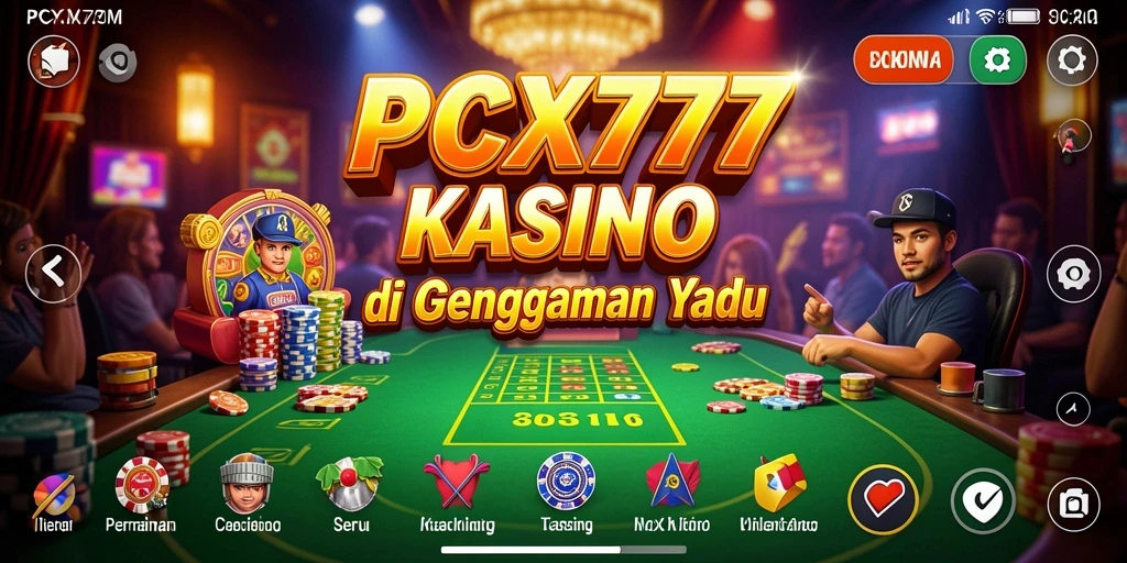 Tampilan gameplay PCX777 yang menarik dan penuh aksi Kasino.